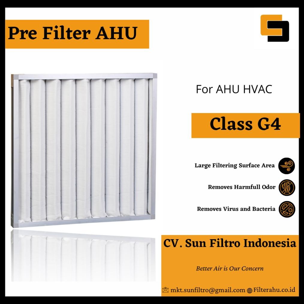 PRE FILTER AHU FRAME ALMUNIUM Nugi