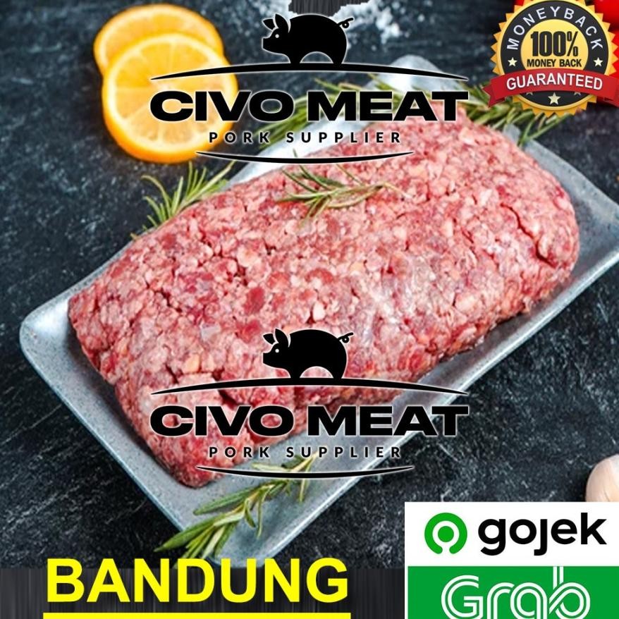 

Daging Babi Giling / Pork Minced (Daging Paha Giling) 500gr Nugi