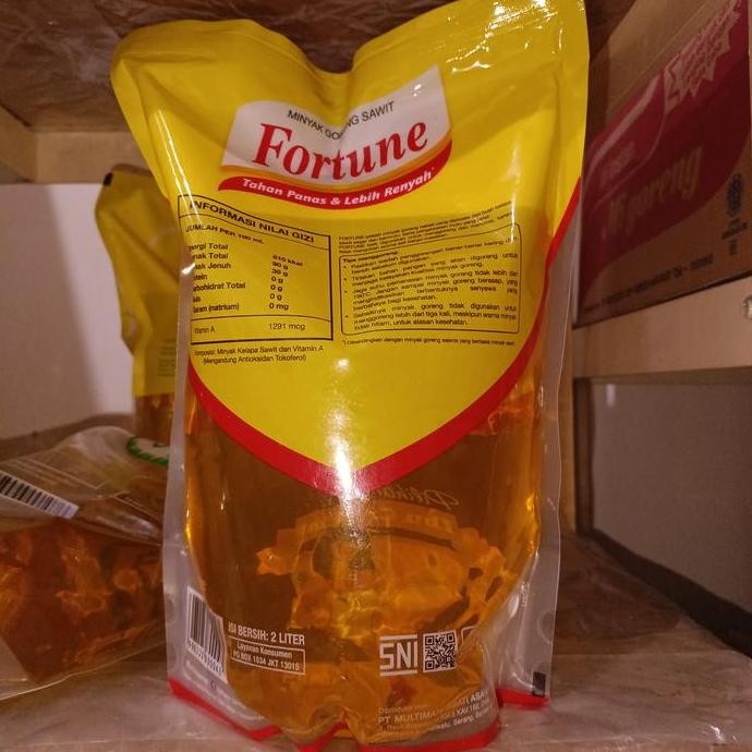 

Minyak Goreng Fortune 2 Liter Pouch - Minyak Sawit Berkualitas Diskon!