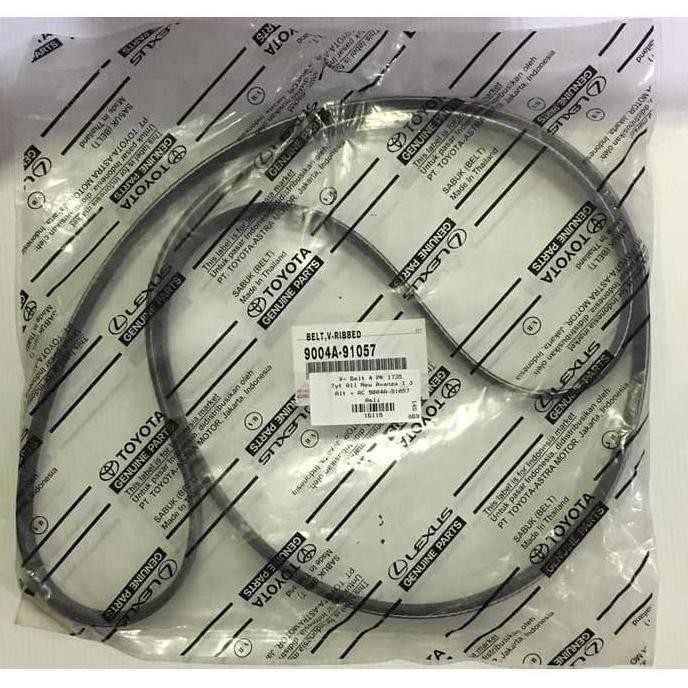 Baru Fanbelt Avanza Xenia 1.3 Tahun 2011-2015 Original Tali Kipas Mesin