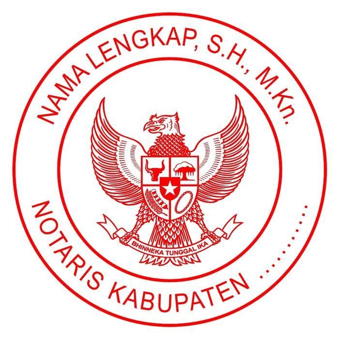 

Kkim Stiker Segel Akta Notaris / Ppat