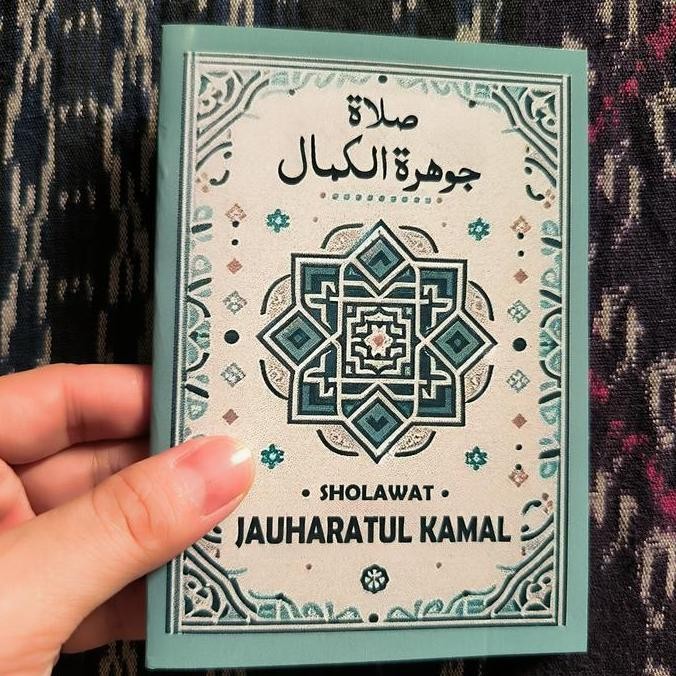 buku saku sholawat jauharotul kamal syaikh ahmad at-tijani | arab - latin - terjemah
