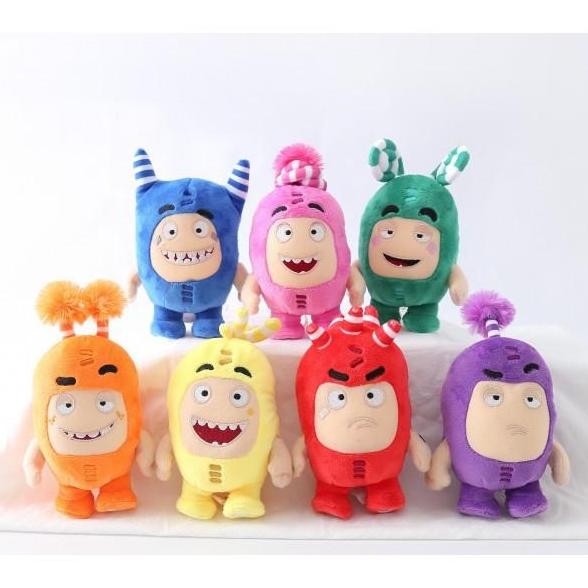 Siap Kirim Boneka Oddbods Yelvo Original Plush Toy Karakter Anak Koleksi Lucu