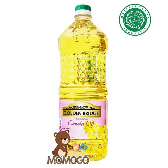 

Minyak Kanola Golden Bridge 2L - Canola Oil Masak Sehat Bebas Kolesterol Diskon!