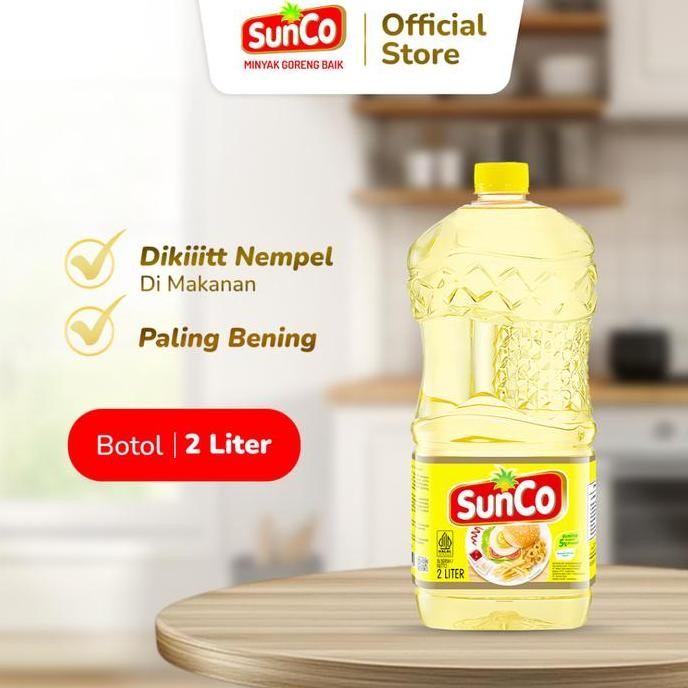 

Sunco Minyak Goreng Botol 2 Liter Original Cooking Oil Best Seller Diskon!