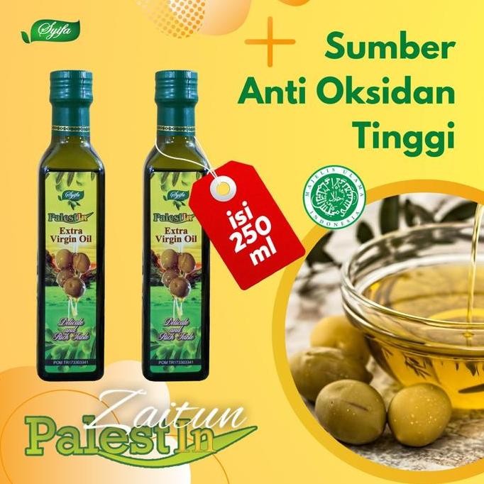 

Minyak Zaitun Extra Virgin 250Ml Palestina Original Minyak Zaitun Murni Terlaris Diskon!