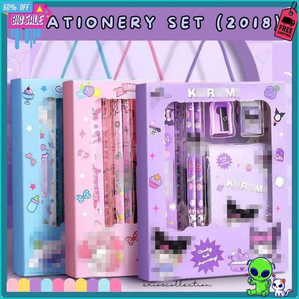 

[Atk] Stationery Set Paket Alat Tulis Anak Karakter Kartun Lucu Terlaris! Produk Ini Banyak Dicari