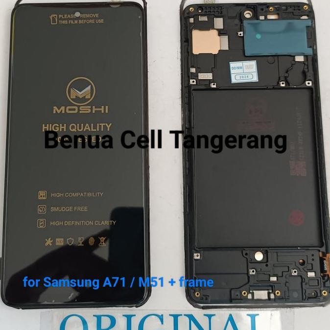 Lcd Samsung A71 + Frame Original Moshi