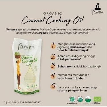 

Minyak Kelapa Javara Coconut Cooking Oil 5L - Minyak Sehat Cco Diskon!