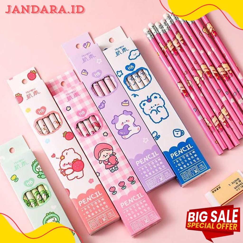 

Pensil Set Hb Isi 10 Pcs/Alat Tulis Sekolah Set Berkarakter Lucu Terlaris! Produk Ini Banyak Dicari