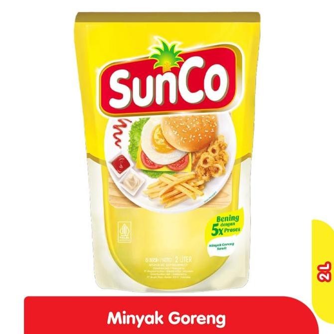 

Sunco Minyak Goreng 2L - Minyak Masak Bening Jernih Berkualitas Diskon!