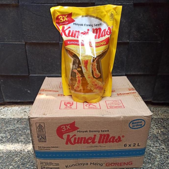 

Minyak Goreng Kunci Mas 2 Liter - Sedus Ekonomis Instan Kurir Diskon!