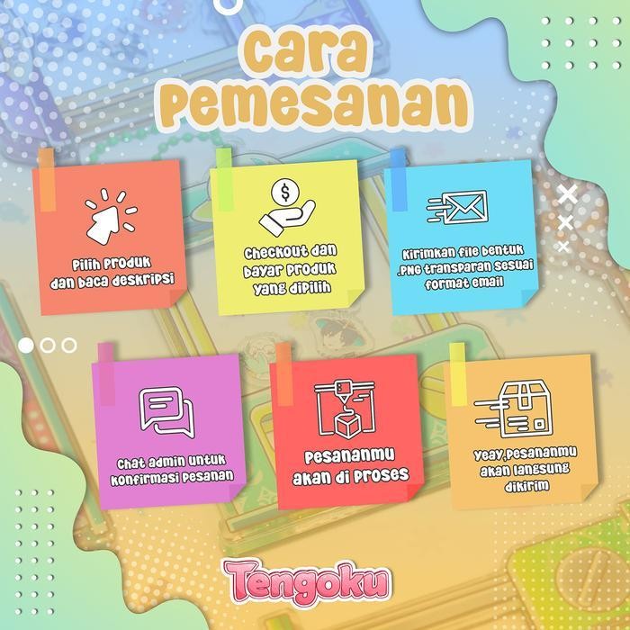 Kkim Gantungan Kunci Akrilik Custom Murah - Buat Husbu Waifumu Jadi Nyata