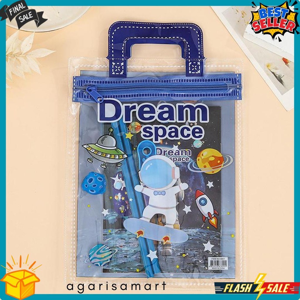 

Alat Tulis Satu Set 6 In 1 Set/ Stationary Sekolah Karakter Kartun Murah Lucu Pouch Hadiah Anak Flash Sale! Diskon Hingga 70%