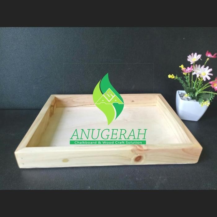 

Bis 20X30Cm Hampers Wooden Box Seserahan Kotak Parcel Kayu Hantaran