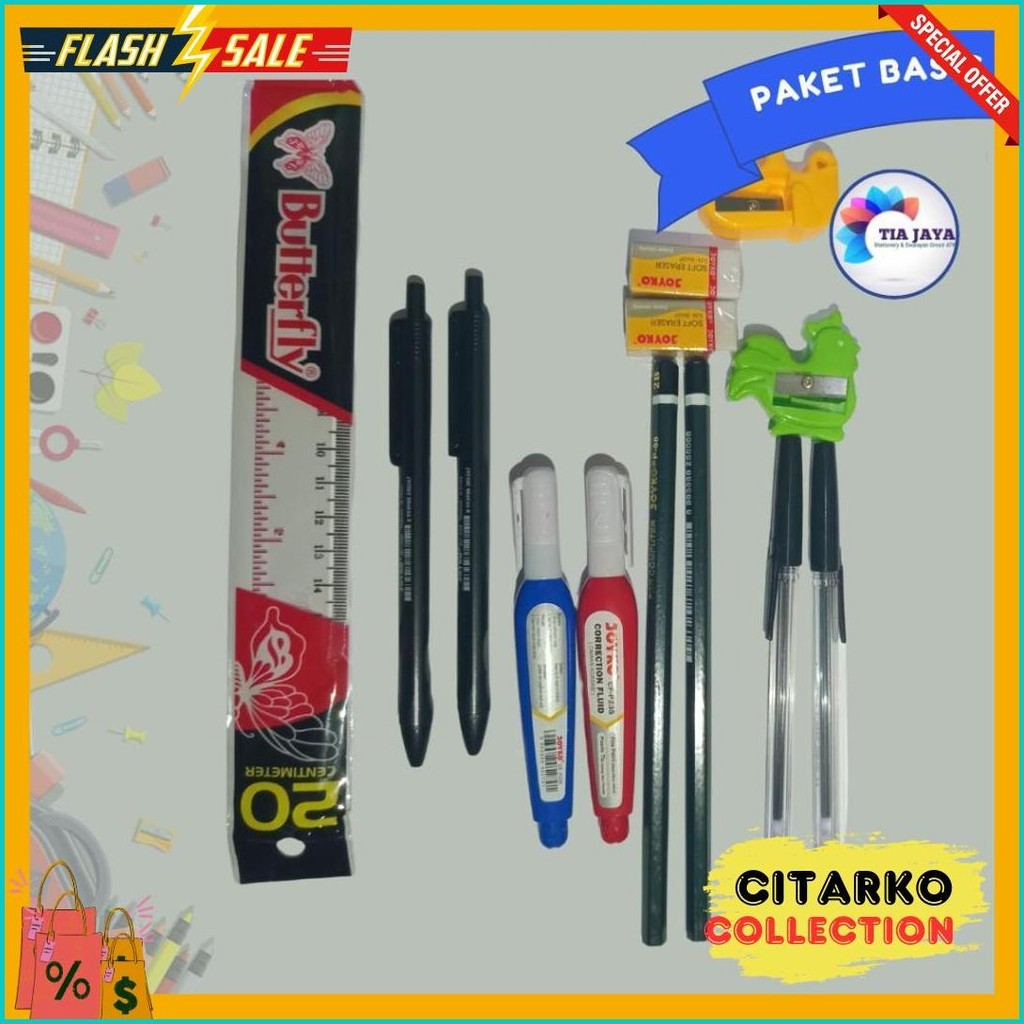 

Paket Alat Tulis Sekolah 1Set Basic Diskon