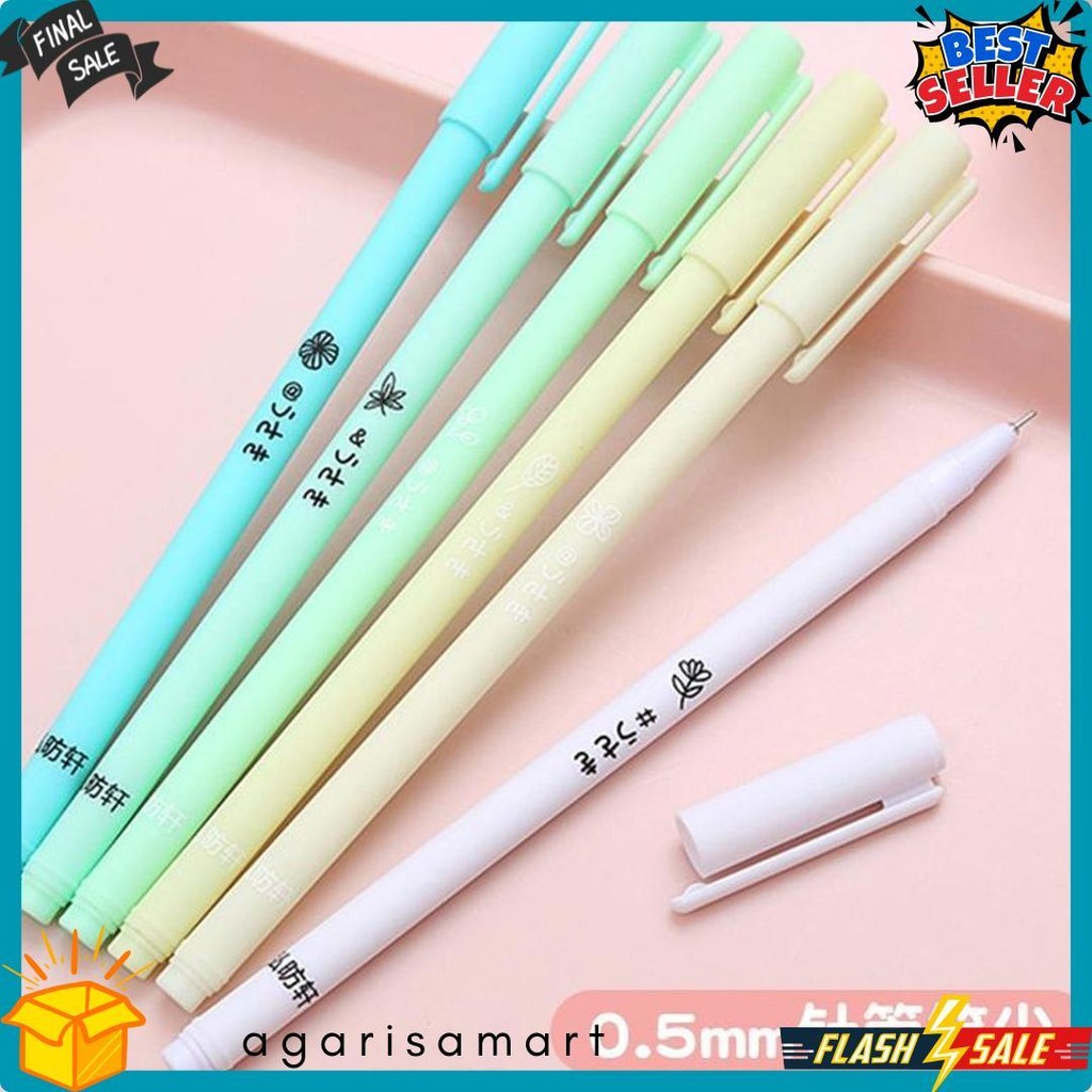 

T&Y Pulpen Gel 6 In 1 Warna Gradasi 1 Set 6Pcs Pena Gel 0.5Mm Warna Pastel Pen Gel Aesthetic Pena Gel Set Morandi Color Bolpoint Tinta Gel Cair 6 Pcs Journaling Pen Alat Tulis Kantor Sekolah Lucu Diskon Setengah Harga