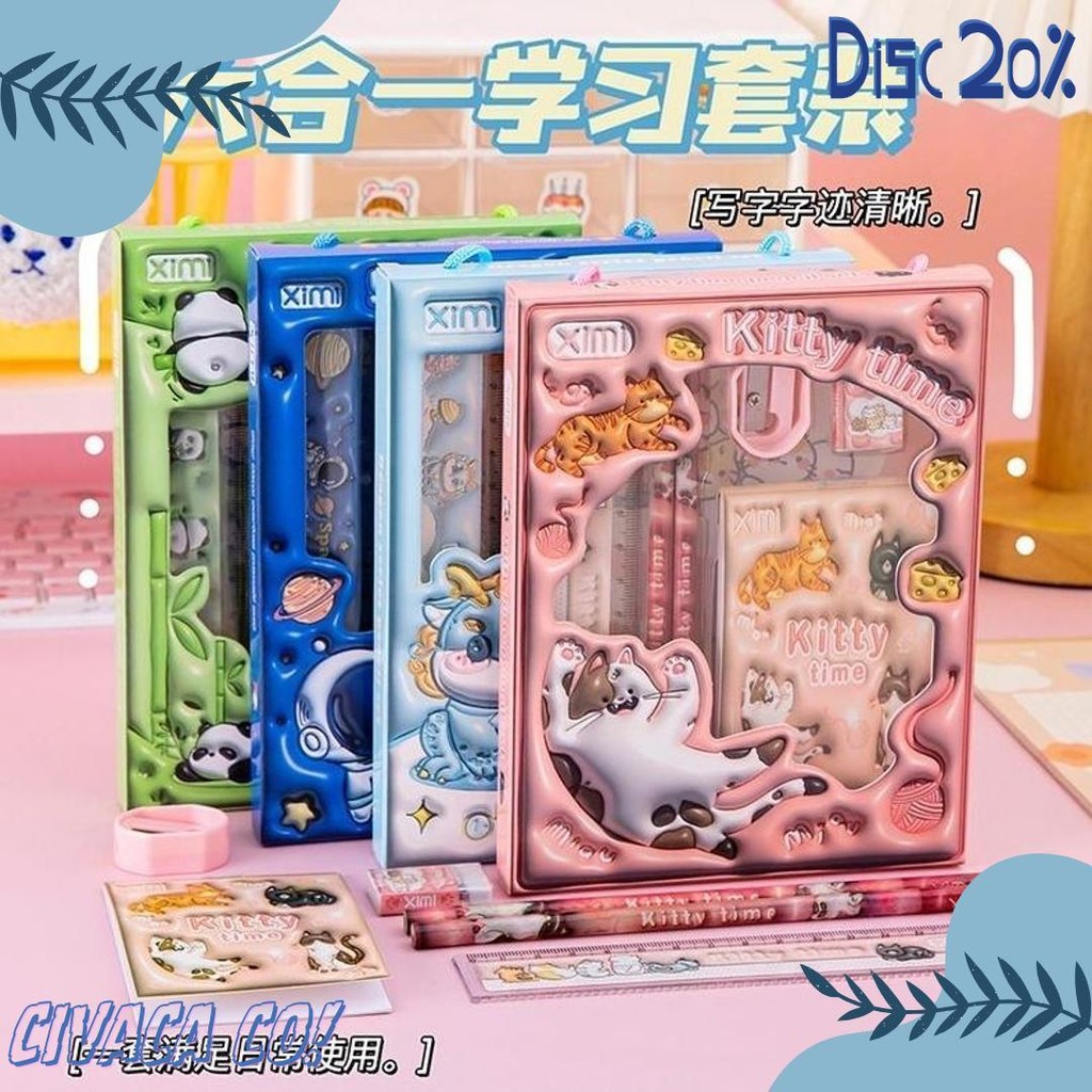 

Pensil Set Kotak 6 Pcs Alat Tulis Sekolah Anak Set Berkarakter Flash Sale! Diskon Hingga 70%