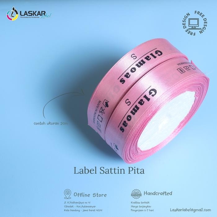 

Bis Label Pita Satin Label Pita Pita Merek Pita Costum Pita Nama