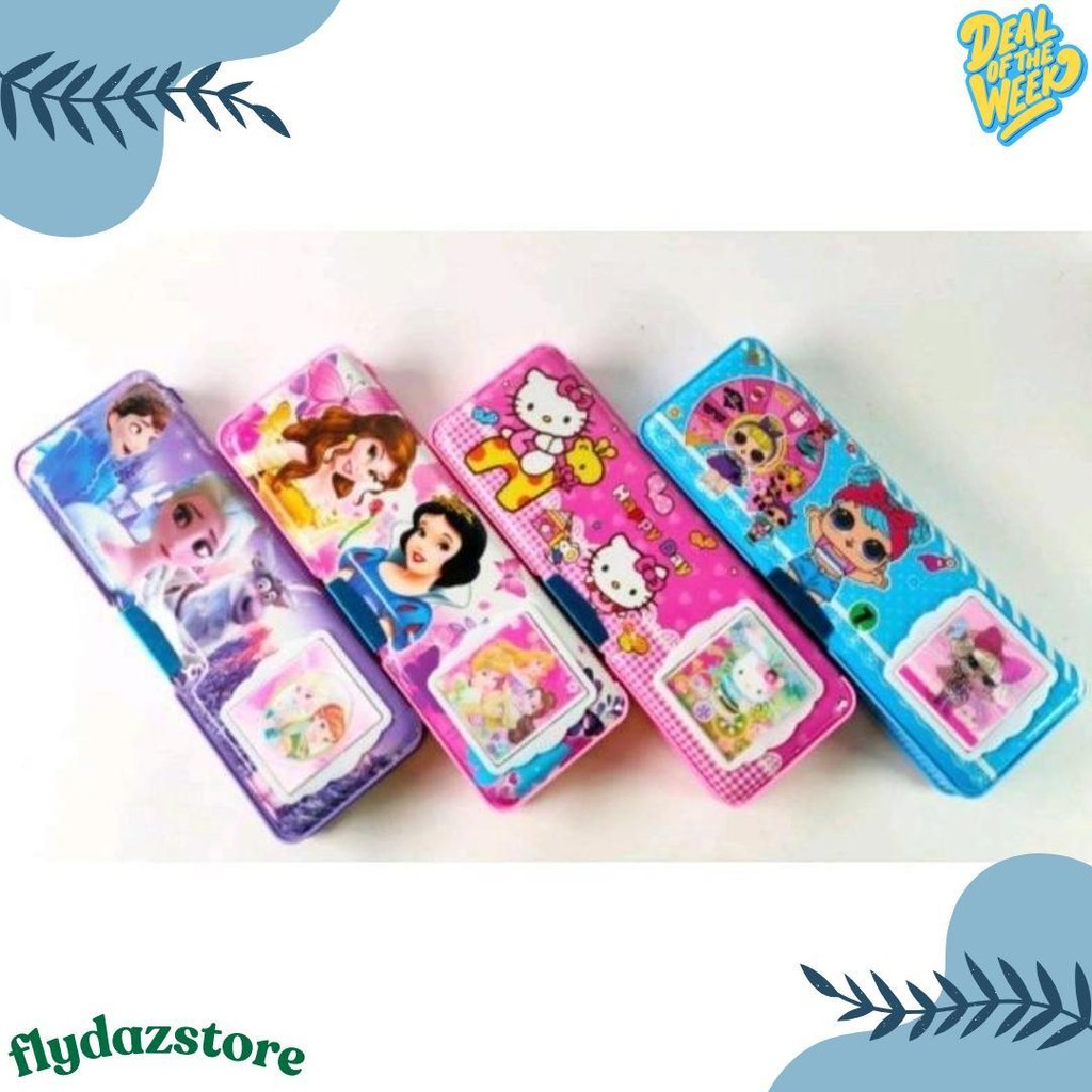 

Kotak Pensil Magnet Kalkulator / Serutan Karakter / Kotak Pensil Magnet / Kalkulator Fancy Karakter Diskon