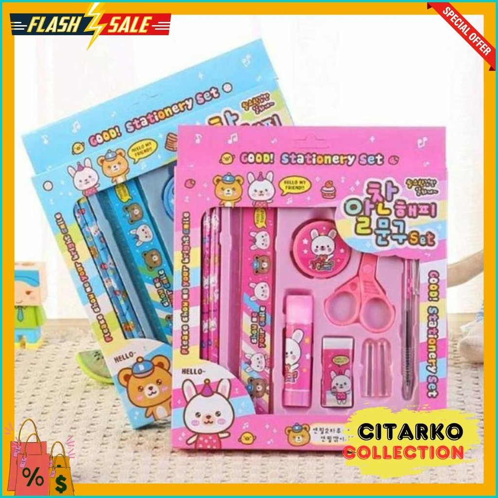 

Alat Tulis Sekolah Anak 10 In 1 Set Karakter Lengkap / Paket Alat Tulis Anak Sekolah Terlengkap Dan Termurah