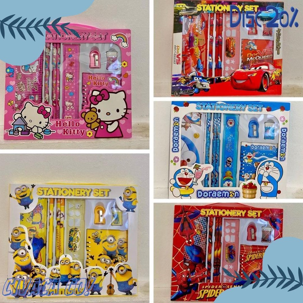 

Alat Tulis Set Lengkap Import Perlengkapan Sekolah Terlaris! Produk Ini Banyak Dicari