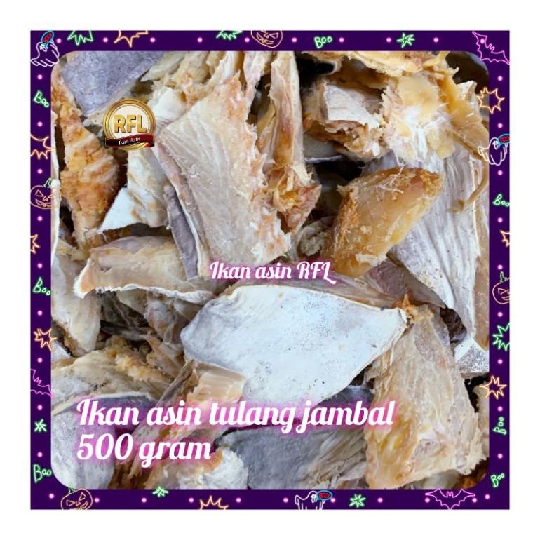

ikan asin tulang jambal 500 gram