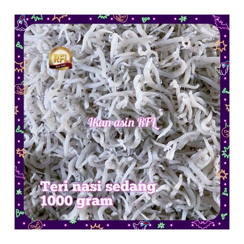 

ikan asin teri nasi medan sedang 1000 gram