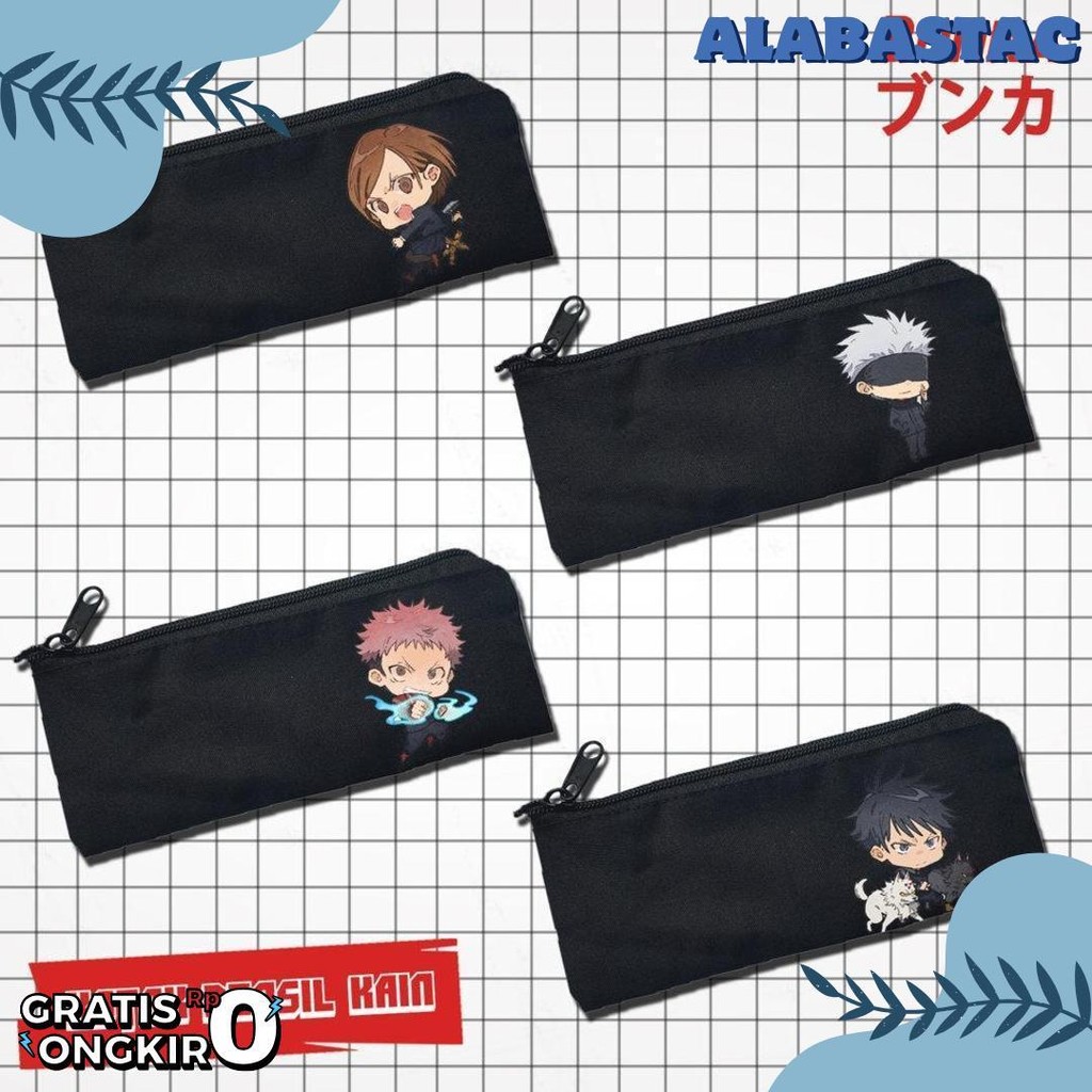 

Pouch Tempat Pensil Anime Jujutsu Kaisen Murah Bahan Kain Souvenir Pernikahan Bisa Bayar Ditempat Cod Diskon