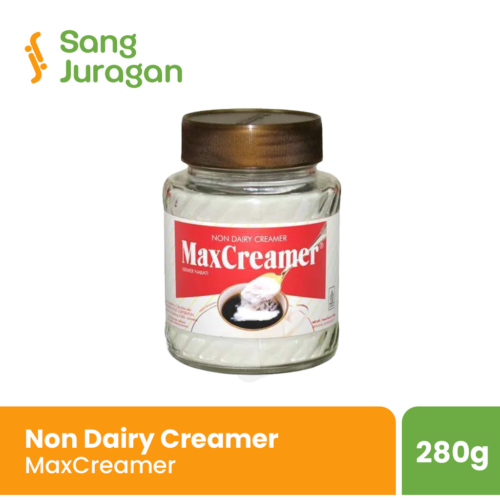 

MaxCreamer 280gr/ Non Dairy Creamer/ Krimer Bubuk Botol 280gr/ Krimer Nabati Non Dairy