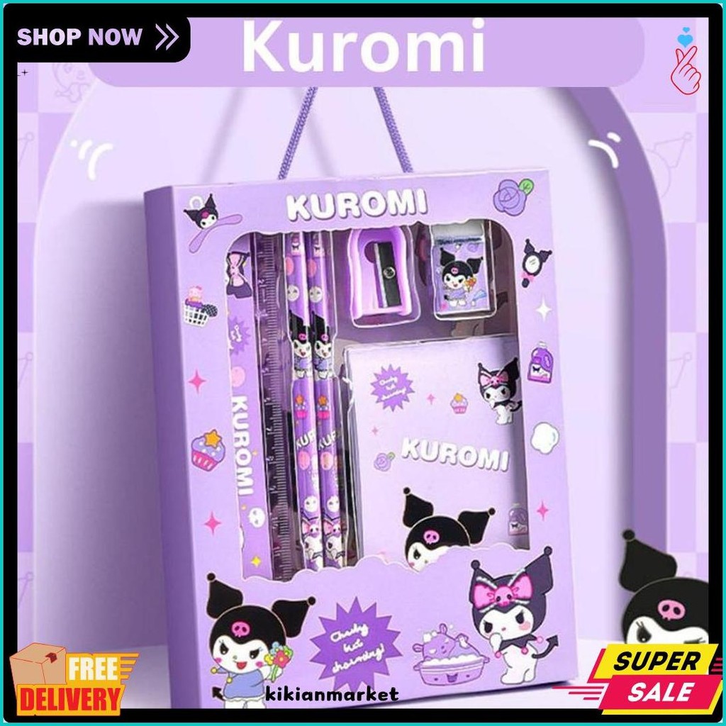 

Pensil Anak Set 7 In 1 Stationery Untuk Hadiah Anak Sekolah Sanrio Flash Sale! Diskon Hingga 70%
