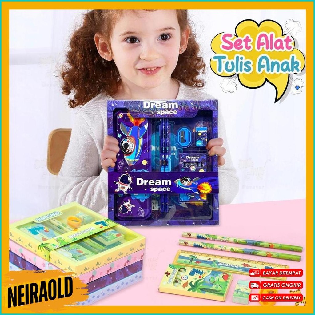 

Id Bevavar 6 In 1 Kotak Pensil Anak Set Sekolah/Stationery Set Lengkap Alat Tulis Set Kotak Pensil Karakter Terlaris! Produk Ini Banyak Dicari