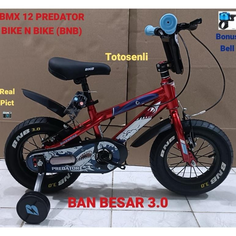 Terlaris Sepeda Anak Laki Bmx 12 Inch Predator Bike N Bike (Bnb) Model Terbaru