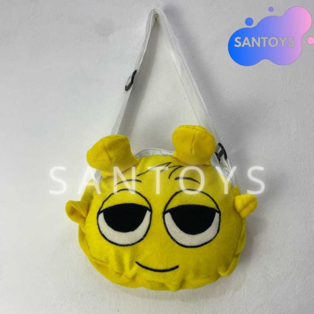 New TAS SELEMPANG SPRUNKI DOMPET KARAKTER LUCU UNTUK ANAK-ANAK DAN DEWASA MUAT HP 