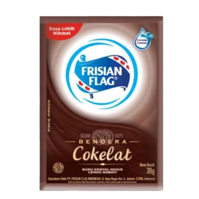 

[ 24 sacet ] Frisian Flag Susu Kental Manis 4 Renceng 38gr Milk Baking PS