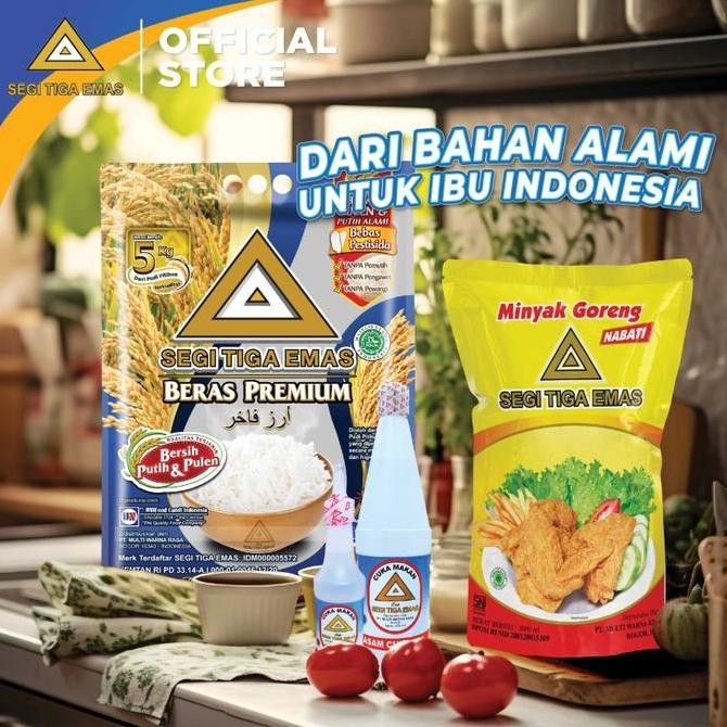

Minyak Goreng Segi Tiga Emas 2L - Twinpack GM
