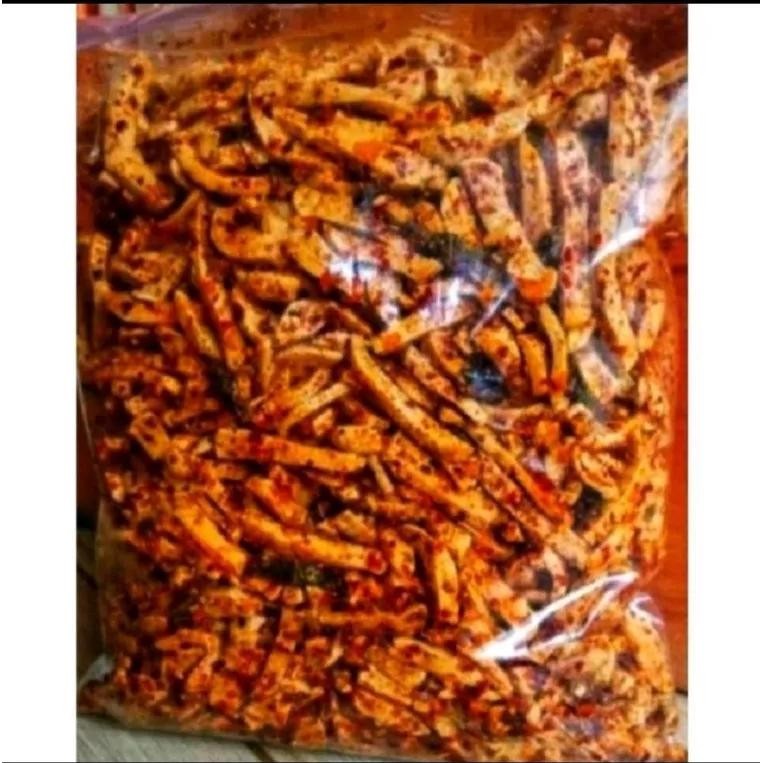

basreng Rajana basreng 1kg viral tiktok pedas daun jeruk cabe asli Nugi