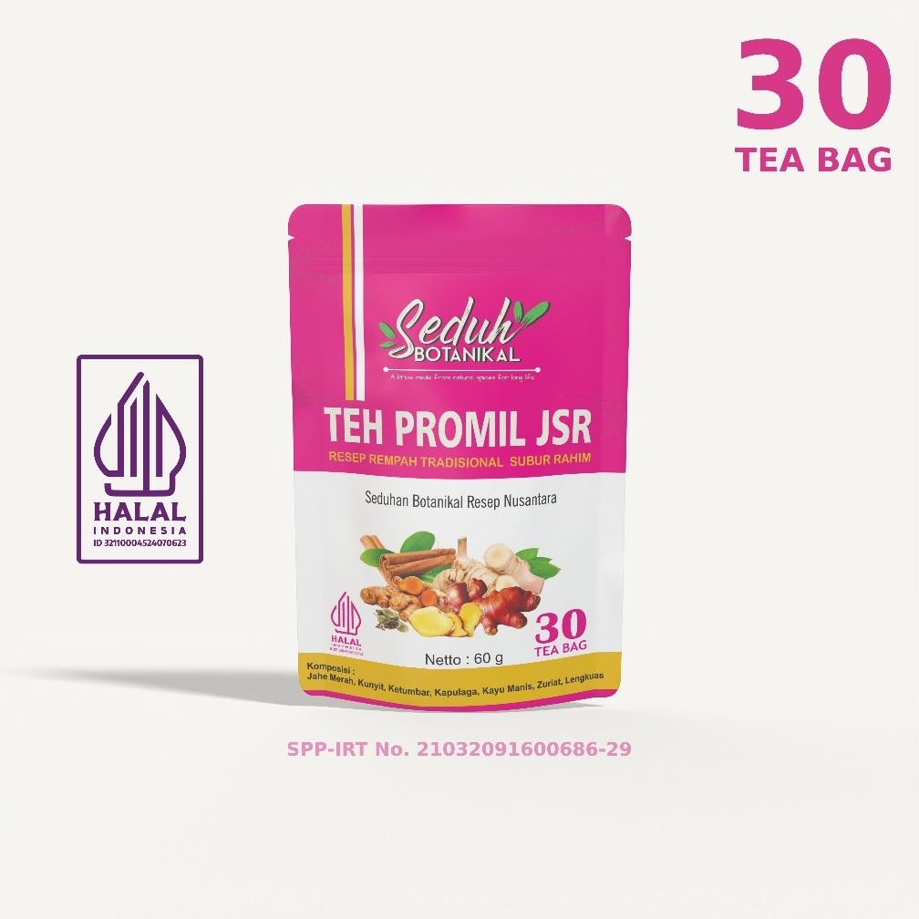 

SEDUH BOTANIKAL Teh Promil JSR | Resep Teh Rempah JSR Subur Rahim | 30 Tea Bag Nugi