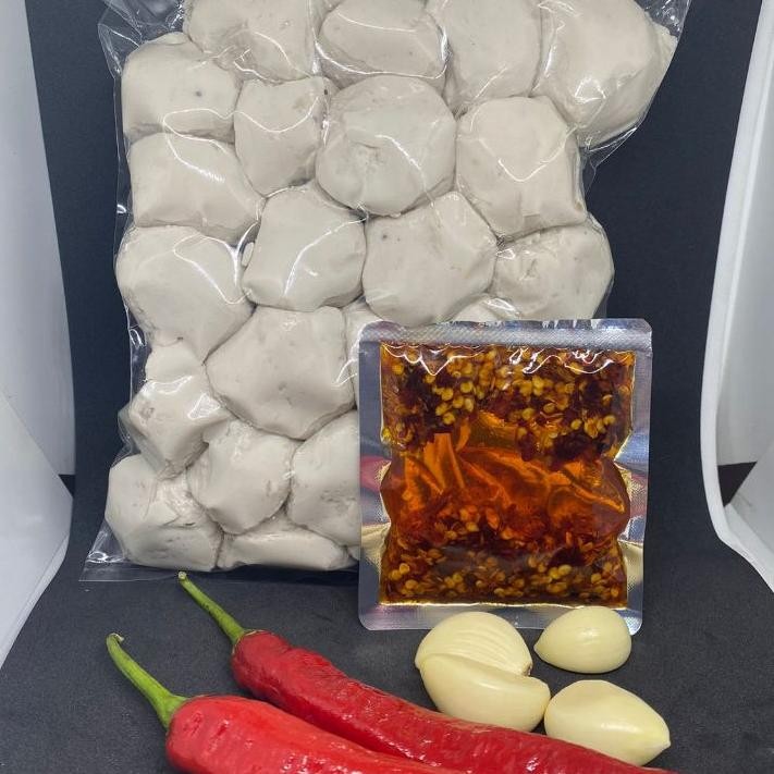 

BASRENG 1 KG KEMASAN VACUM PLUS CHILI OIL Nugi