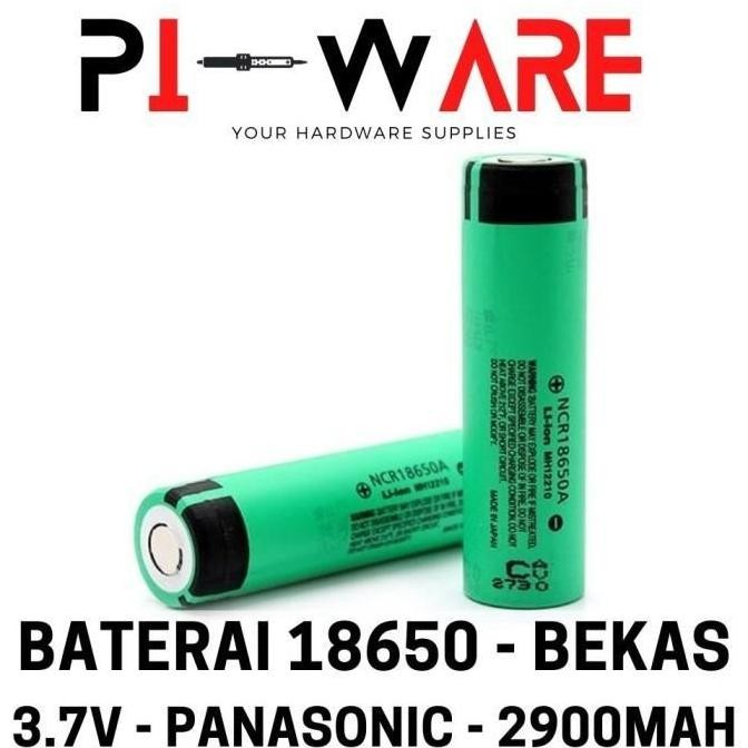 Merek Panasonic Baterai 18650 Bekas Laptop Battery Li Ion 2900Mah