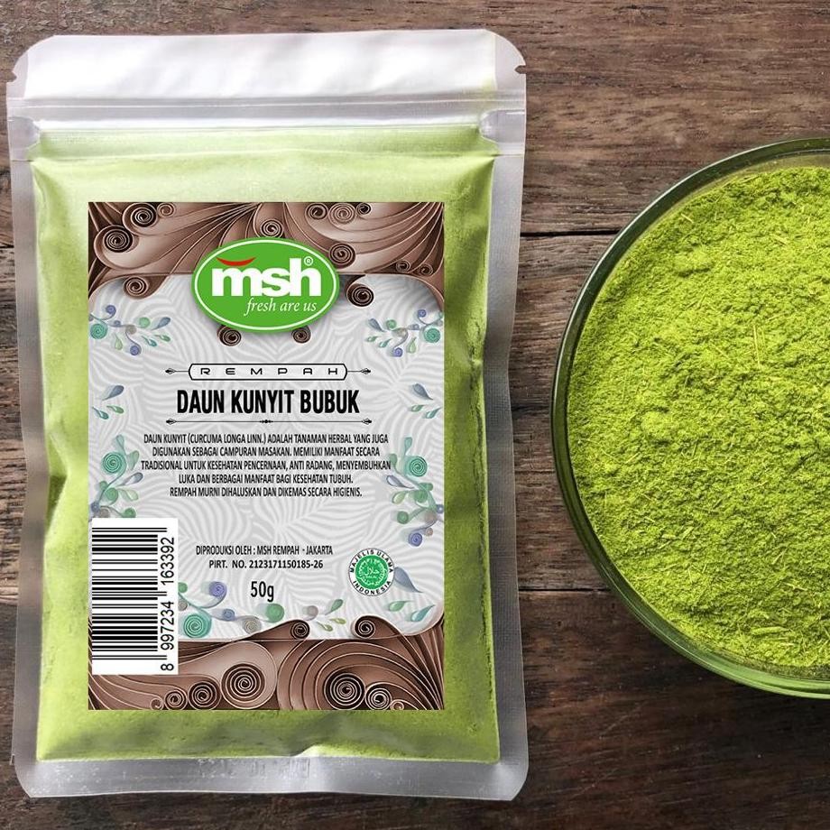 

Msh Daun Kunyit Bubuk 50 G