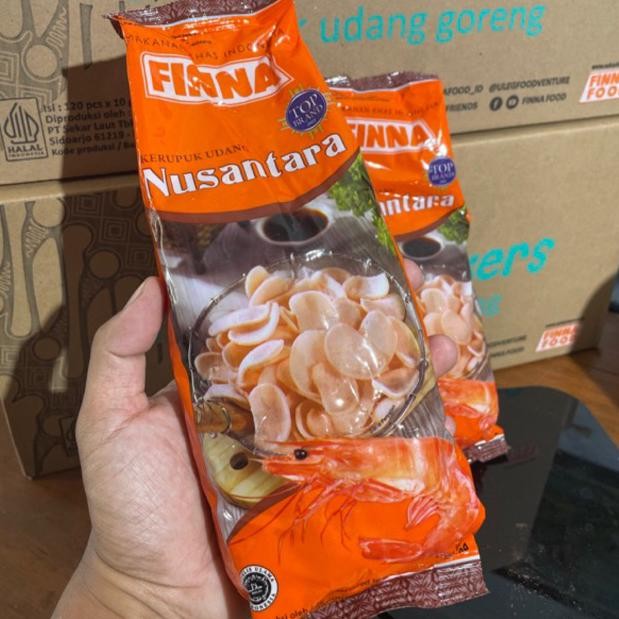 

Finna Kerupuk Udang NUSANTARA Asli Sidoarjo 380g (MENTAH) Nugi