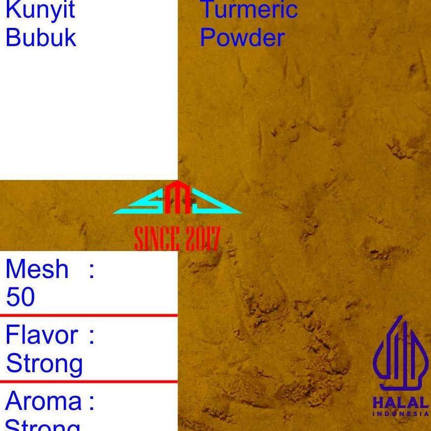 

Kunyit Bubuk Murni 1 Kg Pure Turmeric Powder 1 Gram Rempah Bumbu Masak Spices