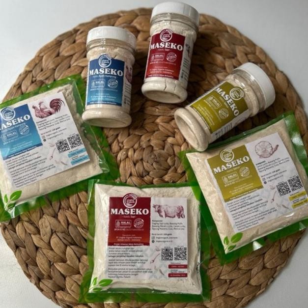 

Maseko Kaldu Bubuk Non MSG (Jamur &Ayam) Nugi