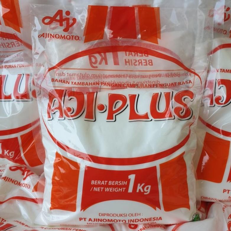 

[Packs] Bumbu Penyedap Ajiplus Aji Plus pecin micin vetsin Bahan Tambahan Pangan Penguat Rasa 1 kg - APLUS Nugi