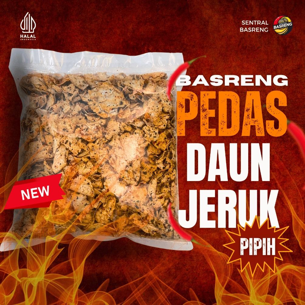 

SENTRAL BASRENG Pedas pipih Daun Jeruk bumbu kering Nugi