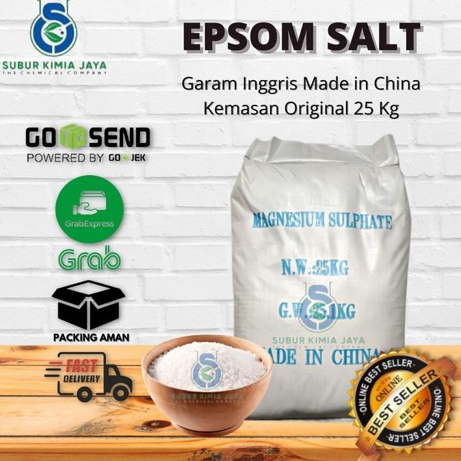 

Garam Inggris / Magnesium Sulfate 25 kg KHUSUS GOJEK Nugi
