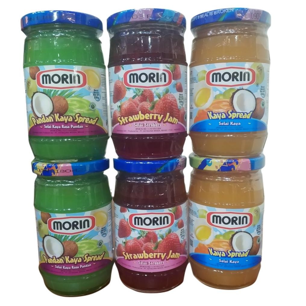 

MORIN Selai Jar Varian Rasa 330gr (Botol) Nugi