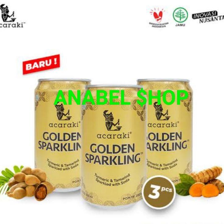 

Golden Sparkling Kunyit Asam Sparkled With Soda 3 Pcs Kunyit Asem Dengan Soda