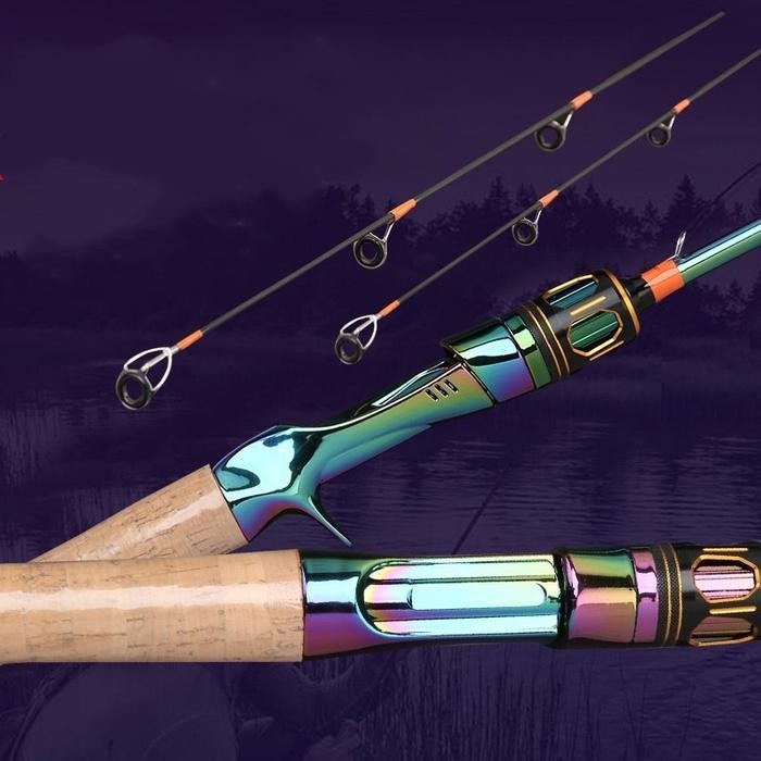 Joran Pancing Ultralight 1.98M 1.80M Joran Spinning & Casting Fishing Rod Tongkat Pancing Ujung Pada
